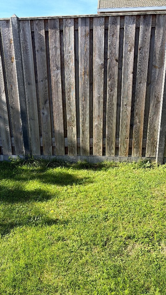 schutting, enkel de houten panelen, Comme neuf, Enlèvement, Moins de 3 mètres, Bois