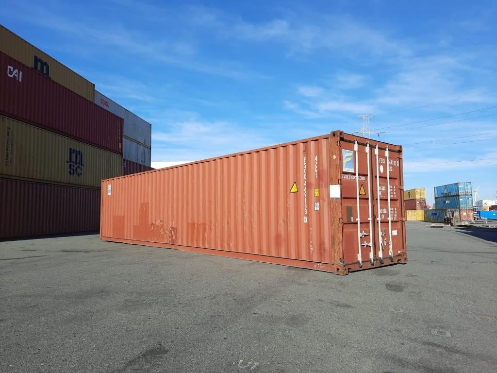 Container 40FT - opslag, Ophalen