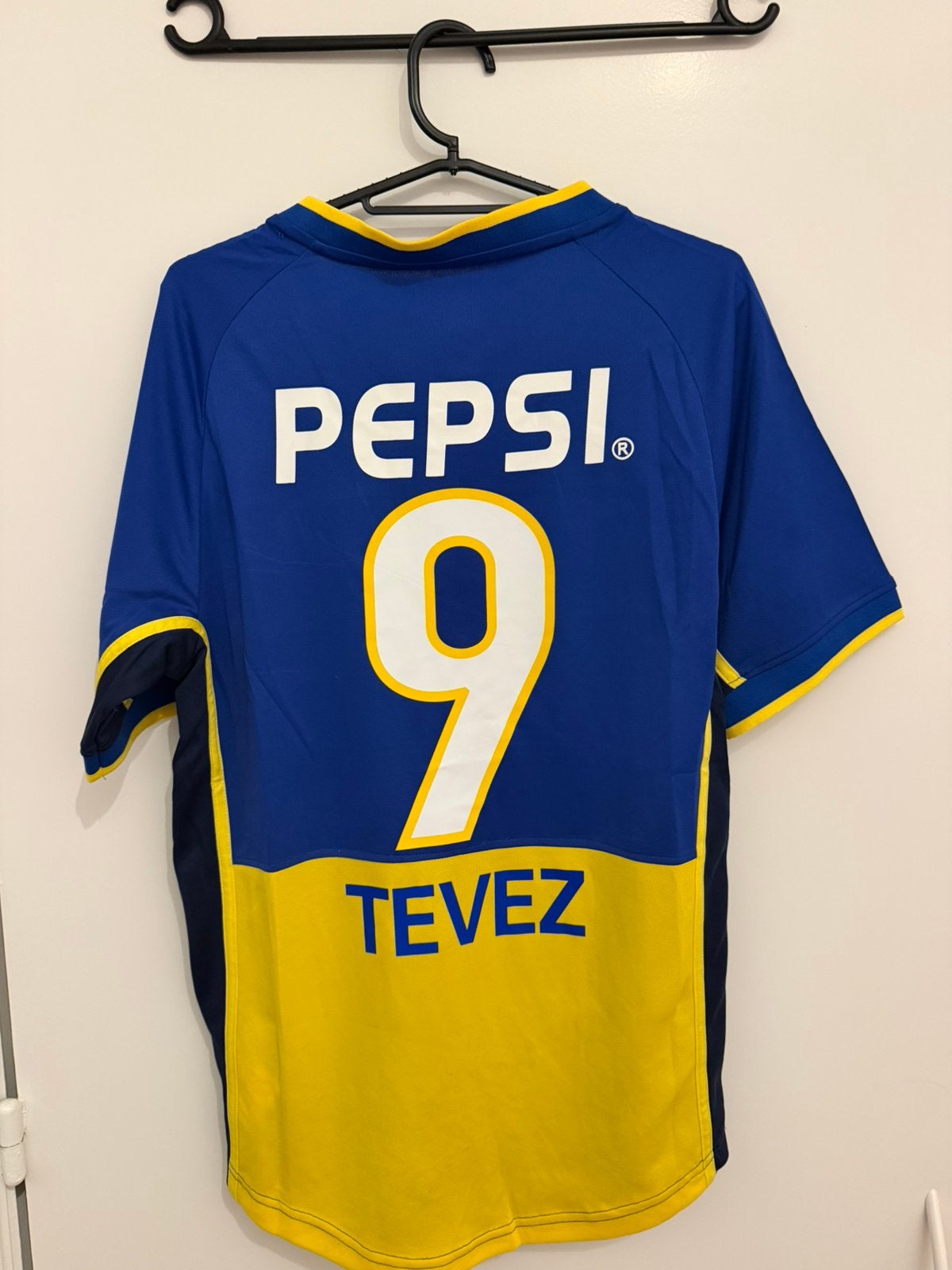 Tevez boca juniors S, Verzenden, Zo goed als nieuw