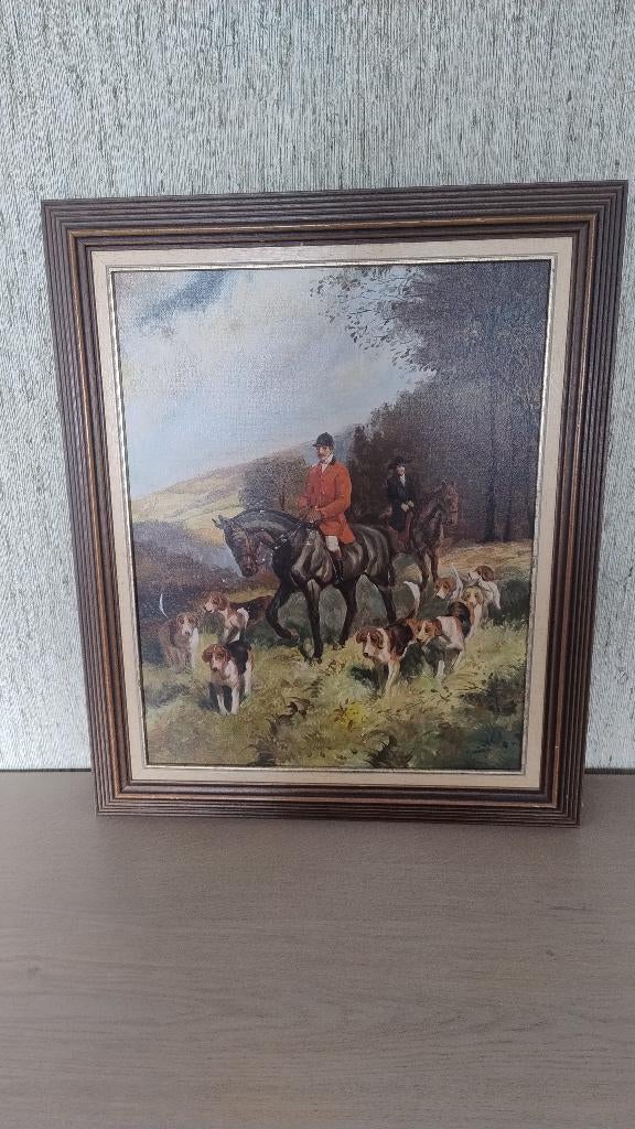 schilderij E. Rivier, Antiek en Kunst, Kunst | Schilderijen | Klassiek, Ophalen