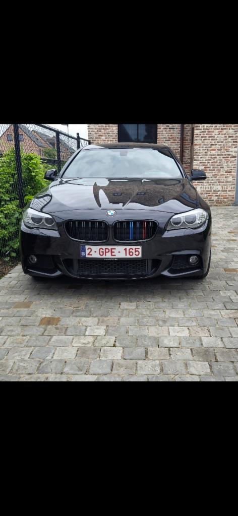Bmw 520D, Auto's, BMW, Automaat, Achterwielaandrijving, Zwart, Zwart