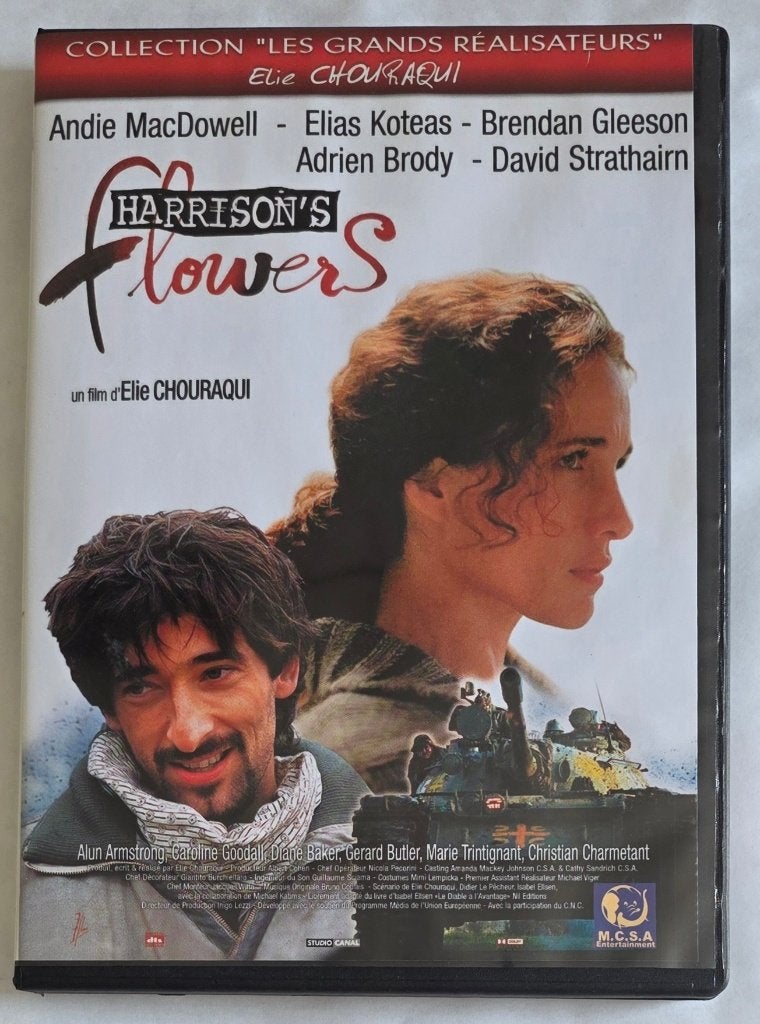 Harrison's Flowers (MacDowell/Trintignant) comme neuf, Enlèvement ou Envoi, Comme neuf