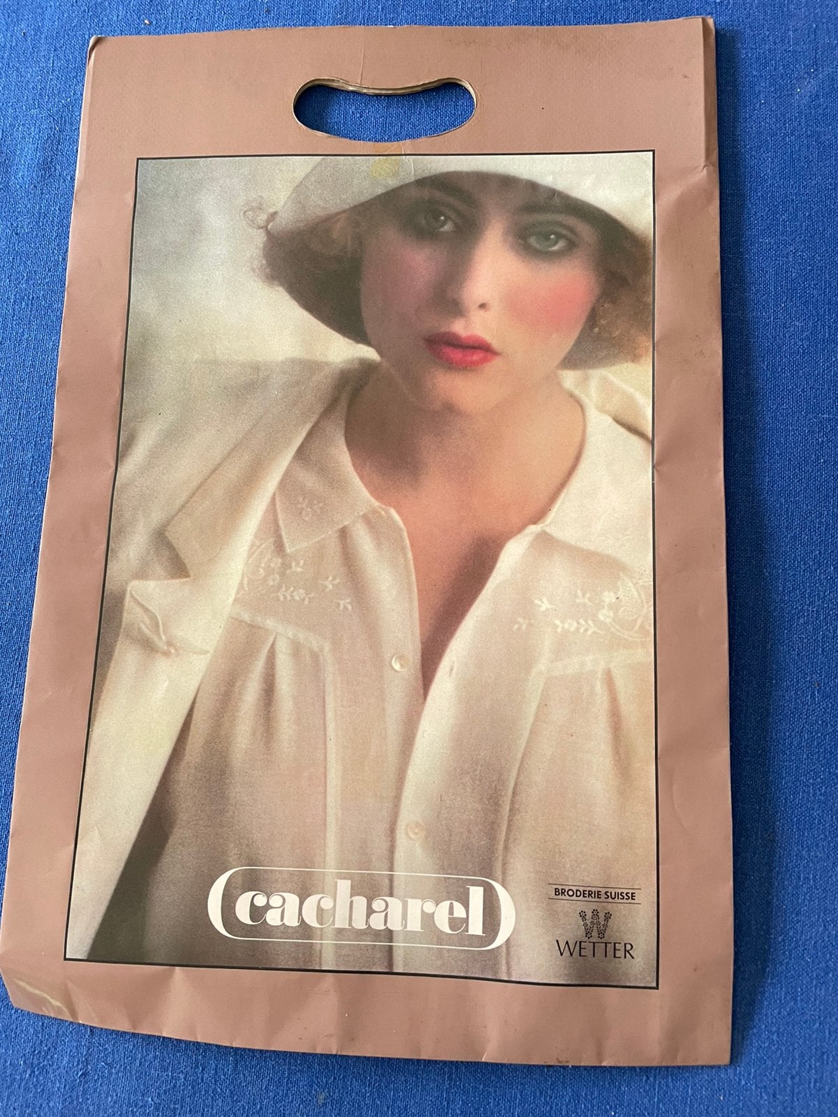 Vintage “Cacharel”zak/tas, collectorsitem ‘70, Ophalen of Verzenden