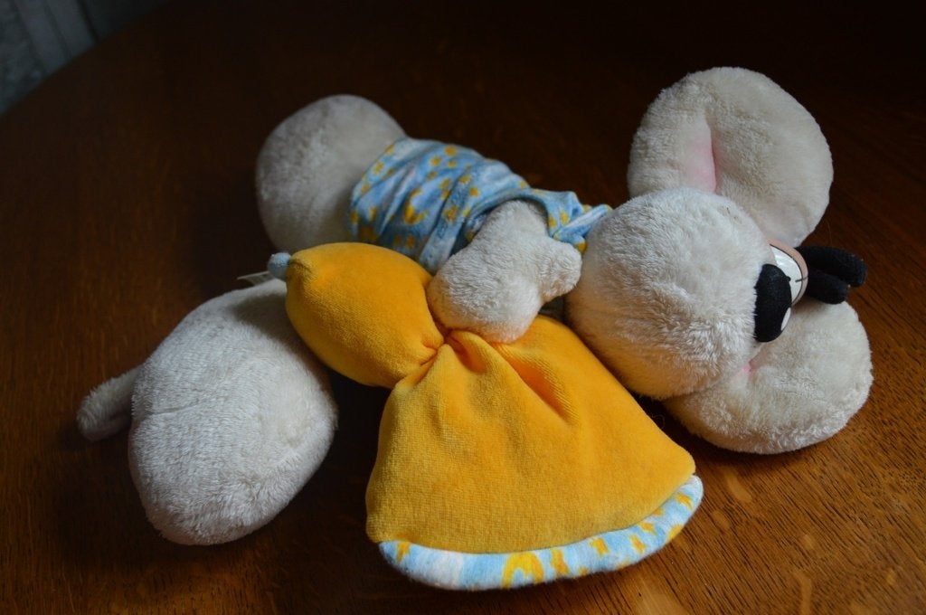 * Diddl met kussen, Enlèvement ou Envoi, Diddl, Comme neuf, Peluche
