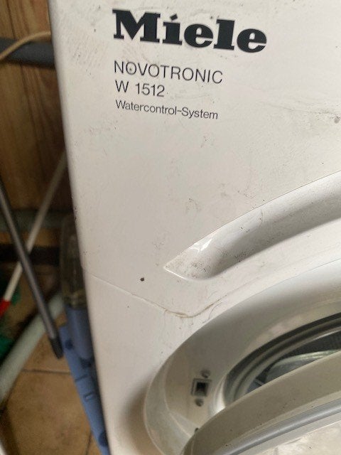 Miele wasmachiene voor onderdelen, Electroménager, Lave-linge, 1200 à 1600 tours, 85 à 90 cm, 4 à 6 kg, Programme lavage à la main