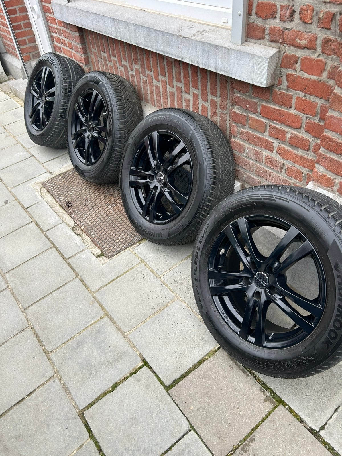 Jantes Hyundai/Kia MAK Zenith R17 5x114.3 pneus 225/60/17, Pneus et Jantes, Pneus hiver, 17 pouces, Enlèvement