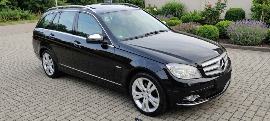 Mercedes C200 CDI Avantgarde Break 190 CV, Autos, Achat, Boîte manuelle, Noir, 5 portes
