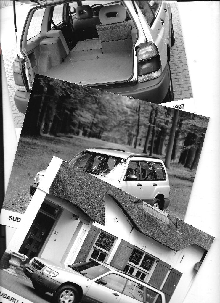 Photos d'usine de la SUBARU FORESTER, 1994, Livres, Enlèvement ou Envoi, Comme neuf, Autres marques