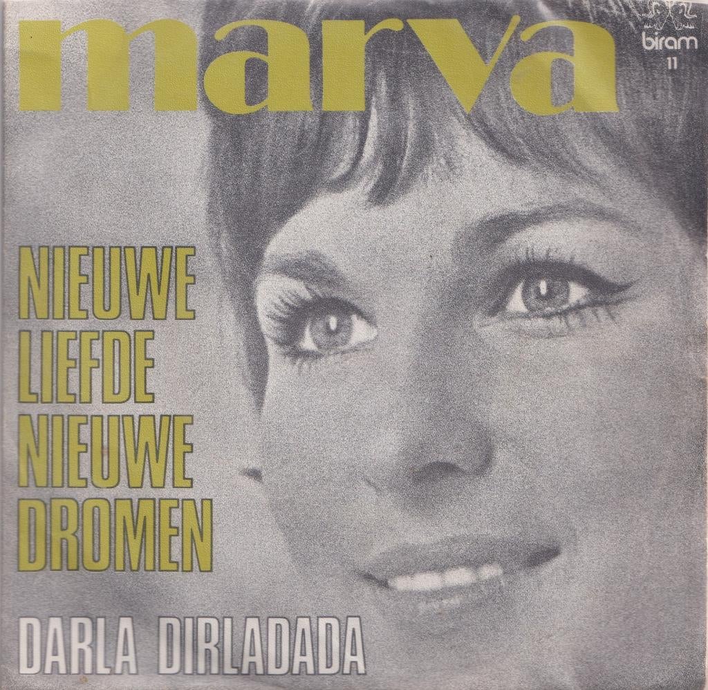 Marva – Nieuwe liefde nieuwe dromen / Darla Dirladada - Sing, Cd's en Dvd's, Vinyl Singles, Gebruikt, 7 inch, Single, Ophalen of Verzenden