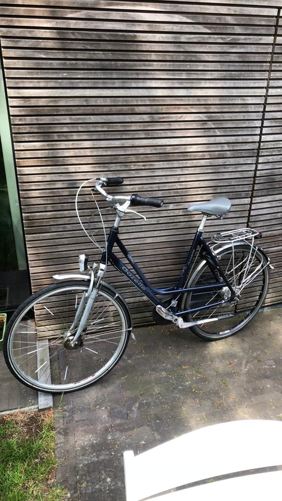 Damesfiets Gazelle Davos, Ophalen, Gebruikt, Versnellingen, 56 cm of meer