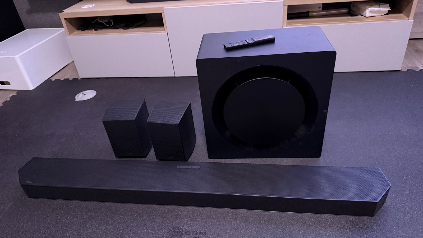 Barre de son Samsung Q990C Dolby Atmos 11.1.4, Enlèvement ou Envoi, Comme neuf
