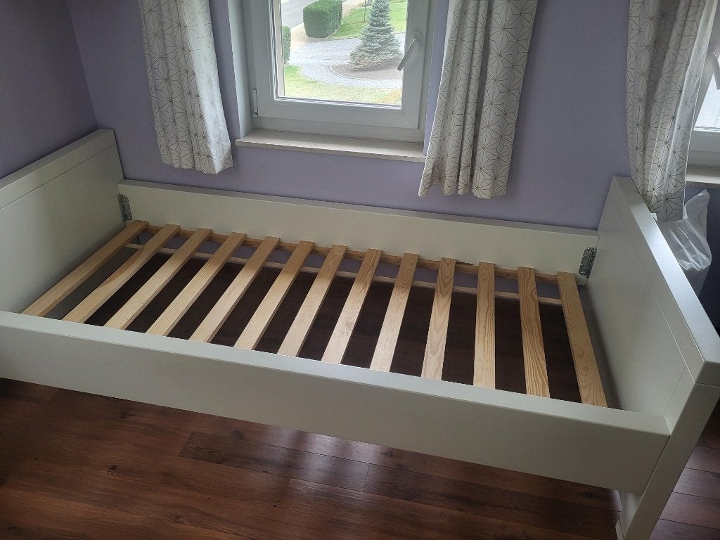 LIT ENFANT QUAX BLANC, Enfants & Bébés, Matelas, Enlèvement, 100 cm ou plus, 180 cm ou plus