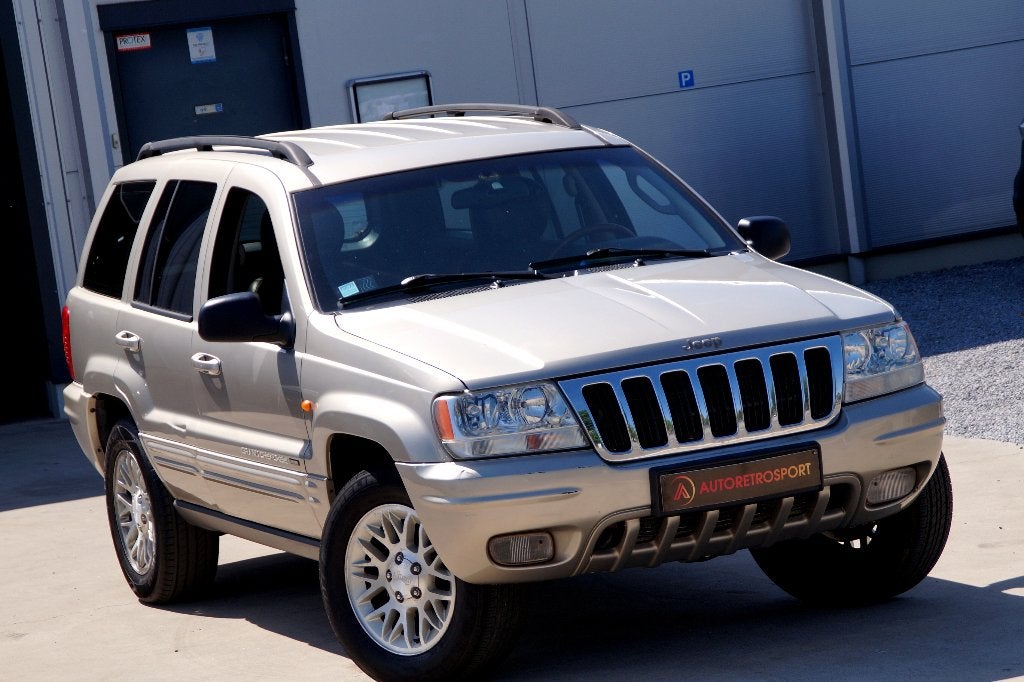 Jeep Grand Cherokee 4.7i V8 4x4 LPG _Utilitaire _Garantie, Autos, Cuir, Achat, 164 kW, Entreprise