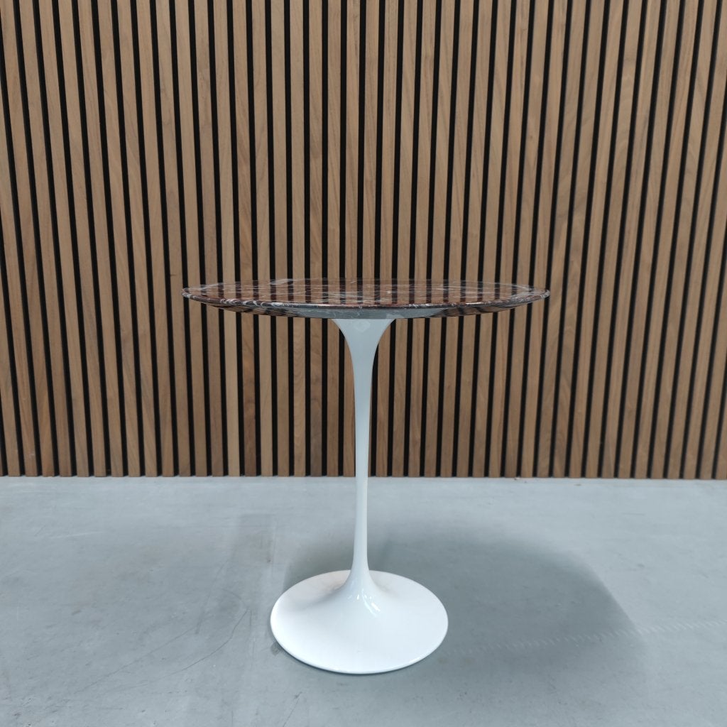 Knoll Saarinen Low Table - Bijzettafel Rosso Rubino ø 51 cm, Enlèvement ou Envoi