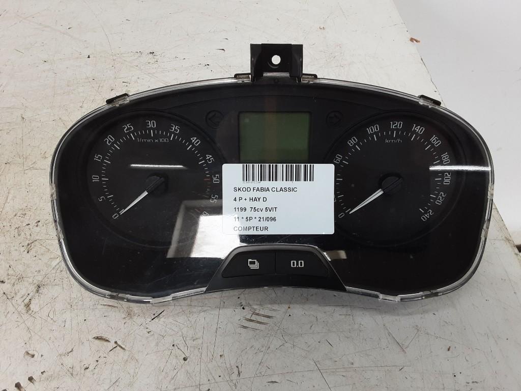 KM TELLER Skoda Fabia II (5J) (01-2006/12-2014) (5J0920801J), Auto-onderdelen, Gebruikt, Skoda