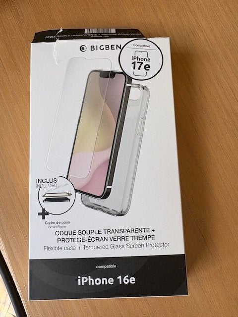 MagSafe Hoesje iPhone 16e of 17e - Big Ben NIEUW! aan -50%!!, Ophalen of Verzenden, Nieuw, MagSafe, IPhone 16e