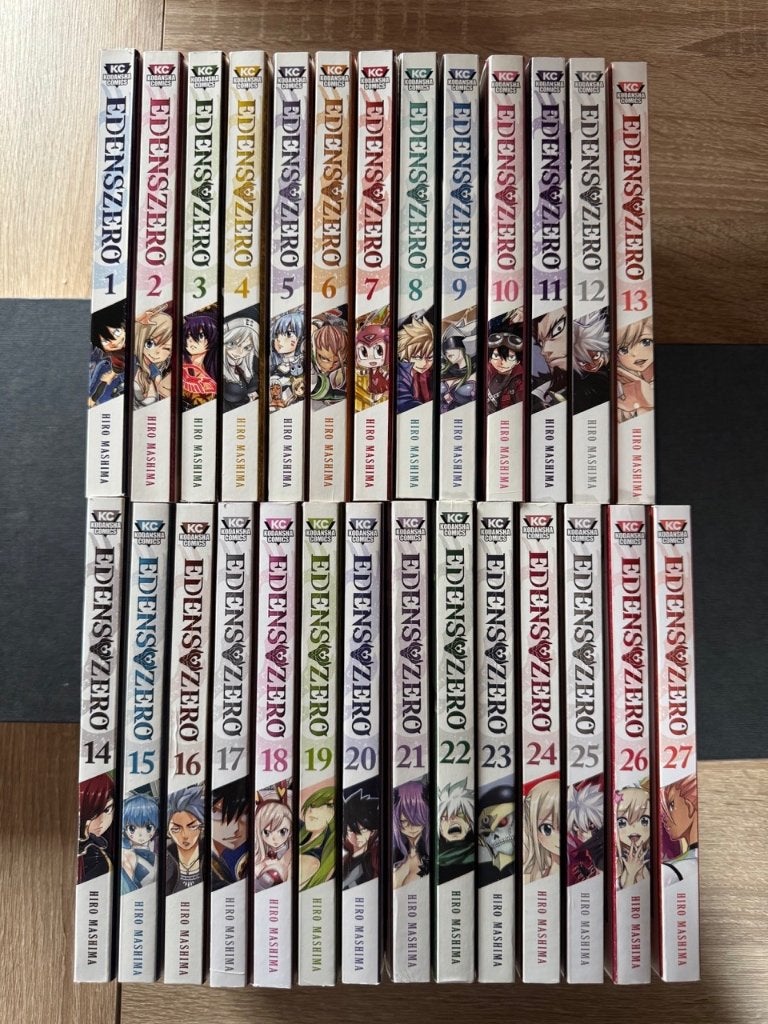 Edens Zero manga, Meerdere comics, Ophalen of Verzenden, Gelezen, Japan (Manga)