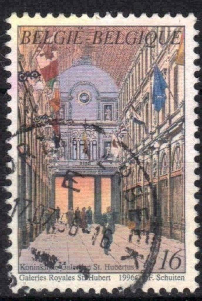 Belgique 1996 - Yvert/OBP 2643 - Bruxelles (ST), Timbres & Monnaies, Timbres | Europe | Belgique, Envoi, Affranchi, Oblitéré, Europe