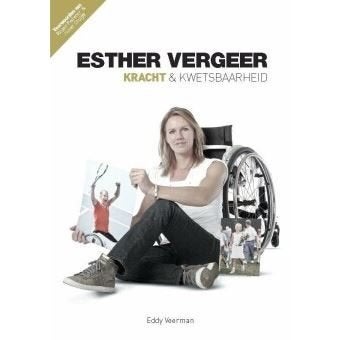 boek:Esther Vergeer-kracht en kwetsbaarheid/Eddy Veerman, Ophalen of Verzenden, Zo goed als nieuw, Overige sporten