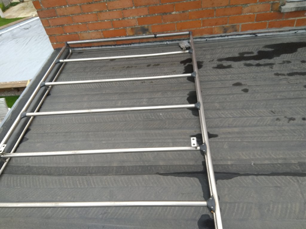 dakdrager in inox voor FORD transit custom, Auto diversen, Dakdragers, Ophalen, Zo goed als nieuw