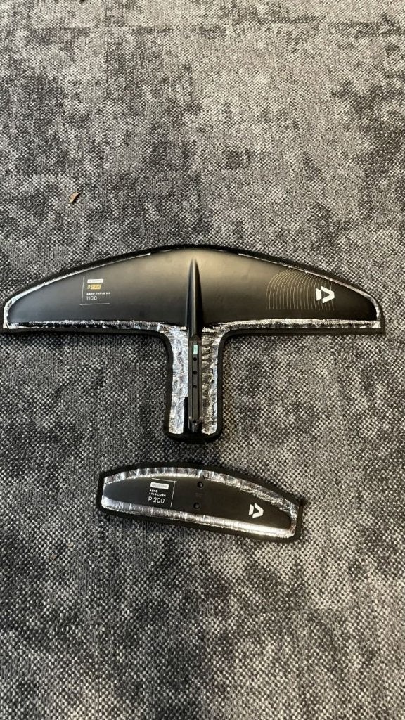Duotone Carve 2 Dlab 1100-200, Watersport en Boten, Wingsurfen, Niet ingevuld, Gebruikt, Wingsurf-hydrofoil, Niet ingevuld