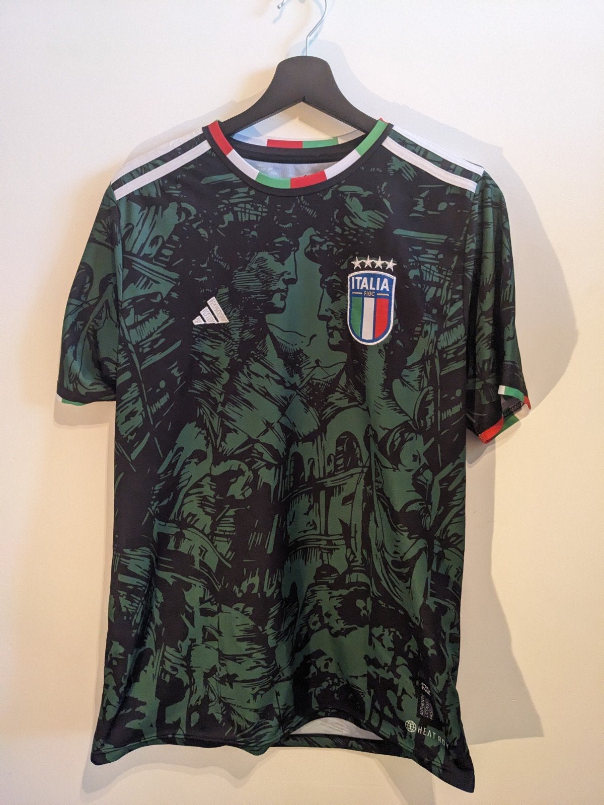 Maillot de football italien, Taille L, Enlèvement ou Envoi, Comme neuf, Maillot