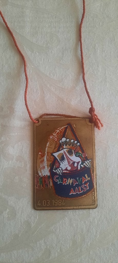Carnaval Aalst medaille 1984, Verzamelen, Ophalen of Verzenden