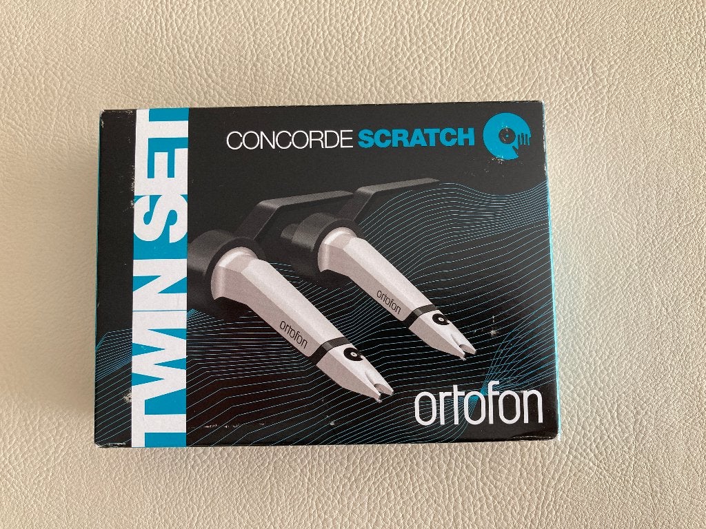 Ortofon Concorde Scratch MK2 Twin Set, Muziek en Instrumenten, Ophalen, Zo goed als nieuw, Draaitafel, Overige merken