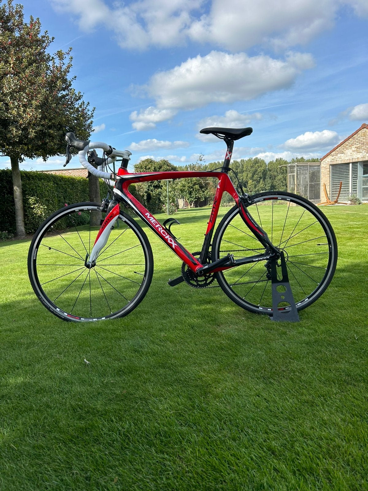 Carbon koersfiets Eddy Merckx EMX-3, Fietsen en Brommers, Ophalen, Zo goed als nieuw
