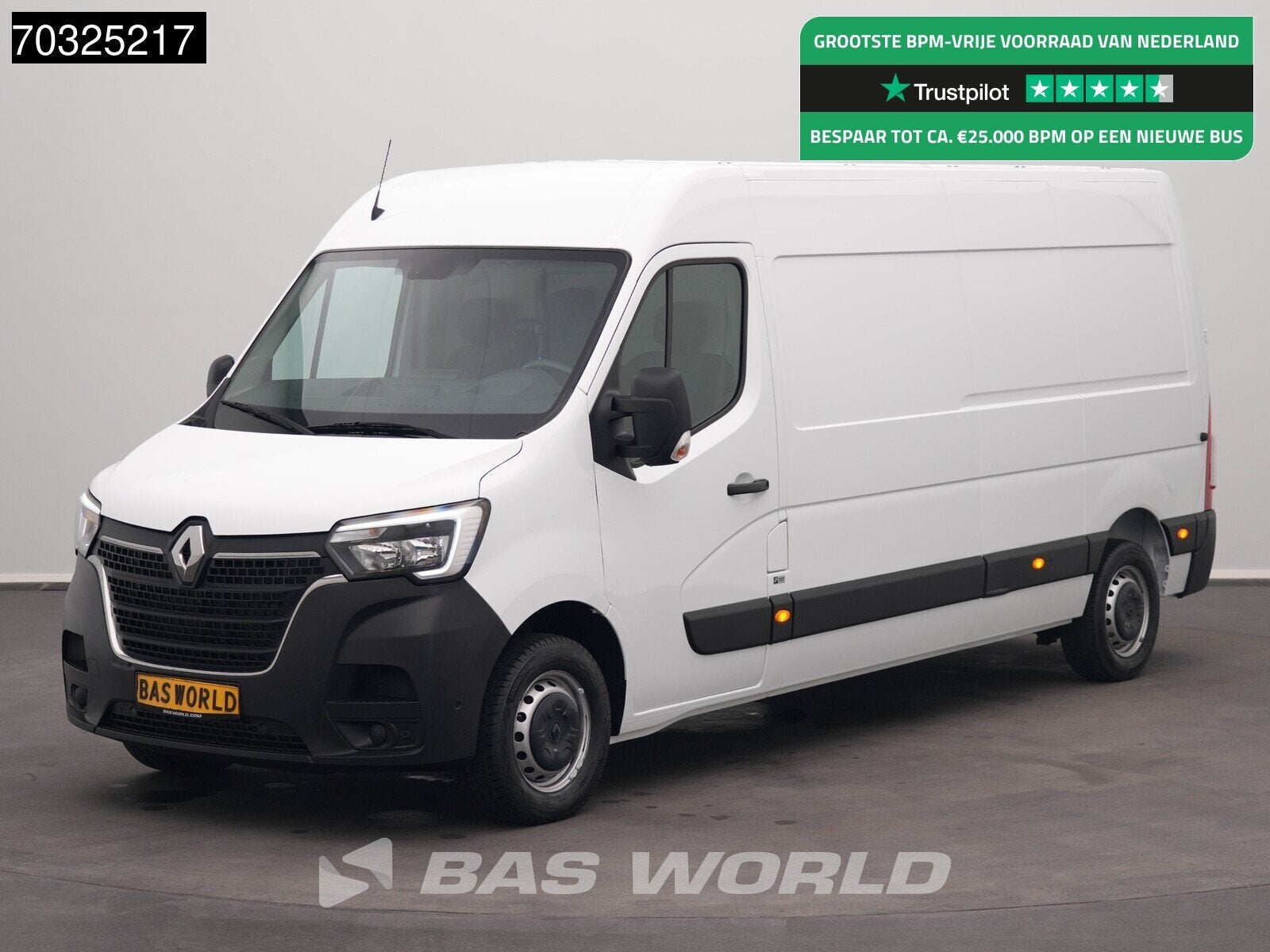 Renault Master 135PK L3H2 LED Airco Cruise Parkeersensoren v, Achat, Euro 6, Entreprise, 2500 kg