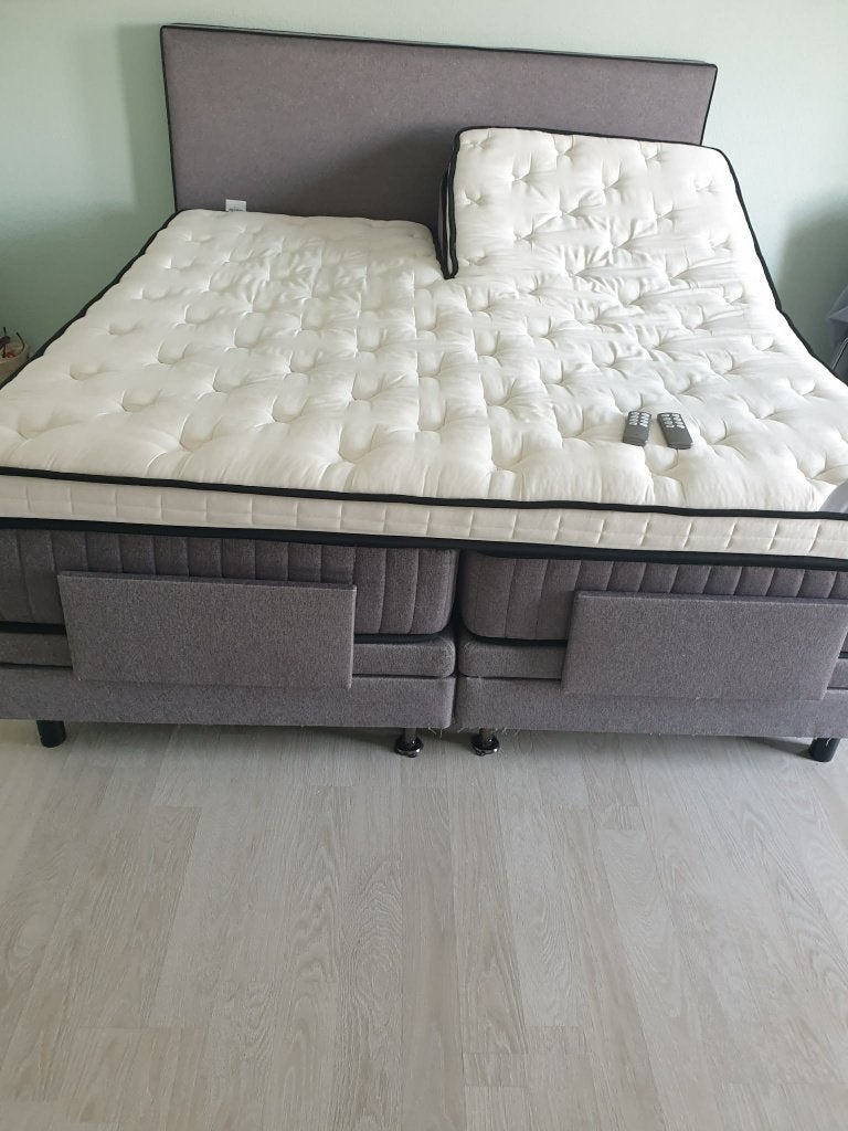 partij 25stuk gebruikte gebruikte boxspring bedden, Enlèvement ou Envoi, Comme neuf, Deux personnes