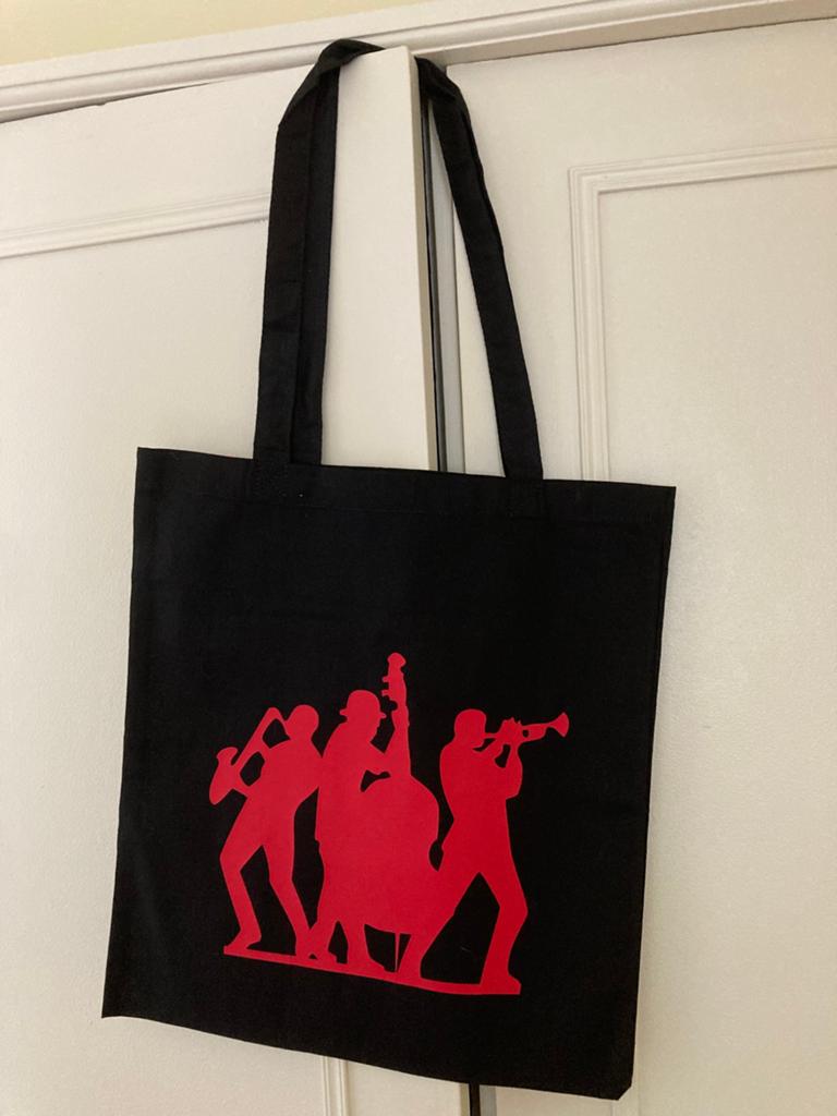 Canvas tas, Bijoux, Sacs & Beauté, Enlèvement, Neuf, Noir