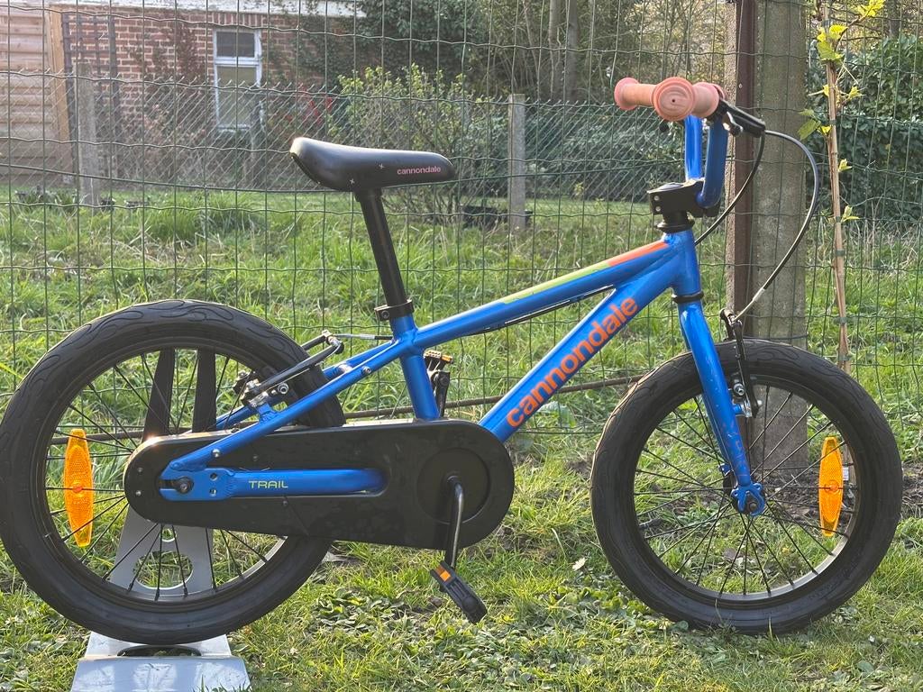 Cannondale kids Trail 16” bmx 2023 Vélo Enfant (4-6 ans), Frein sur jante, Stabilisateurs, Enlèvement, Comme neuf