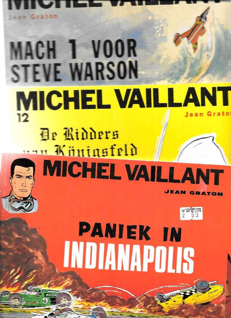 MICHEL VAILLANT,  nrs 11 tot 20, Meerdere stripboeken, Ophalen of Verzenden, Zo goed als nieuw, Jean Graton