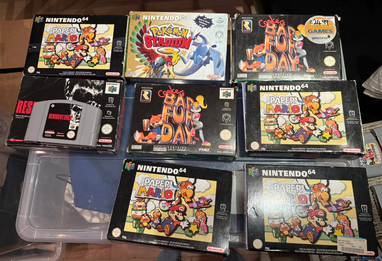 Lot jeux video - retrogaming, Enlèvement, Comme neuf