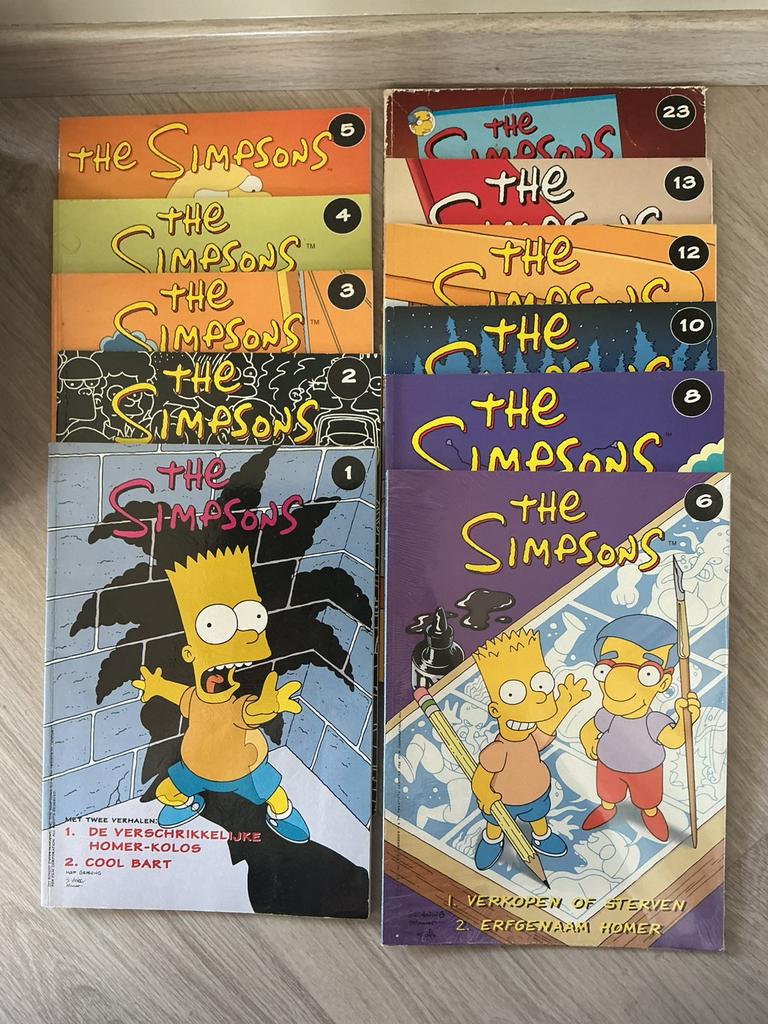 Strips The Simpsons, Livres, BD, Utilisé, Enlèvement