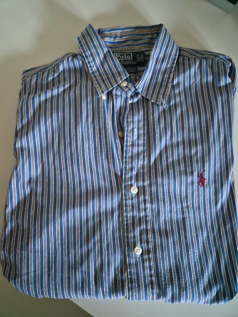 Ralph Lauren hemd, Vêtements | Hommes, Enlèvement ou Envoi, Comme neuf, Bleu, Polo Ralph Lauren