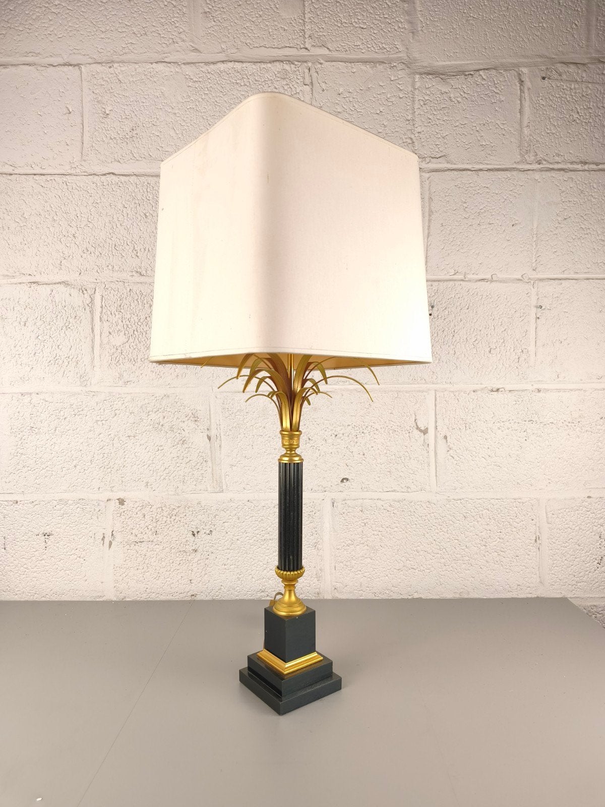 Vintage Boulanger palm lamp, Enlèvement ou Envoi