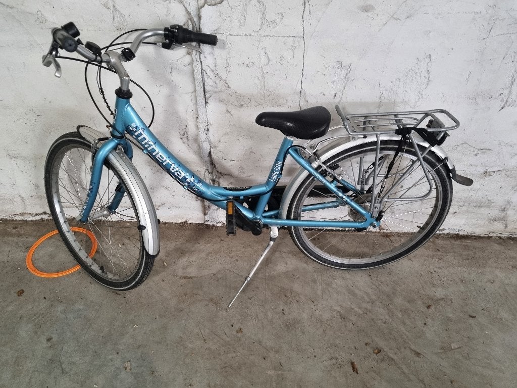meisjesfiets minerva maat 24, Ophalen, Velgrem, Gebruikt, 24 inch