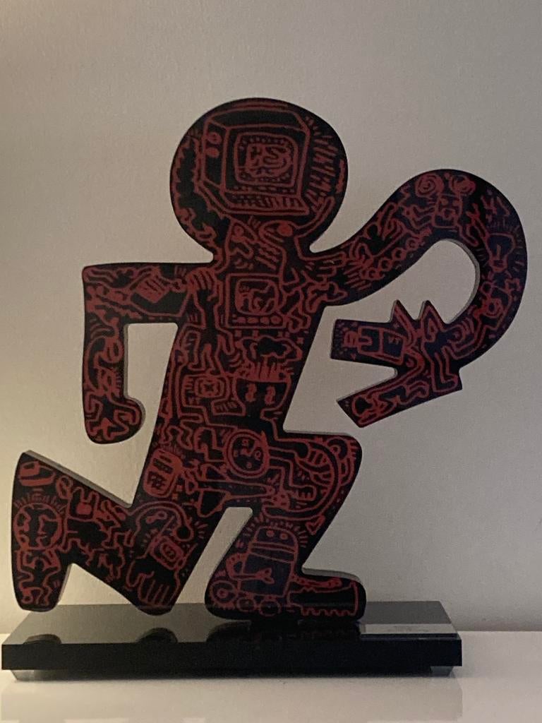 Keith Haring: sculptuur met certificaat, Ophalen of Verzenden