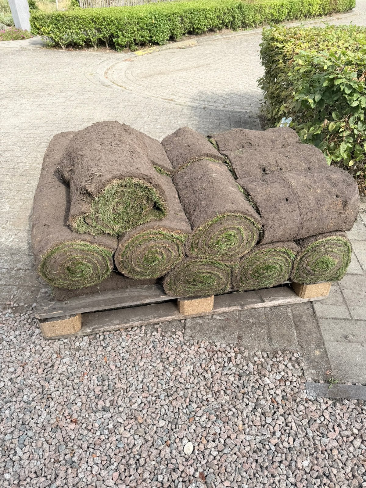 20m2 grasmatten gratis, Tuin en Terras, Gras en Kunstgras, Ophalen, Zo goed als nieuw