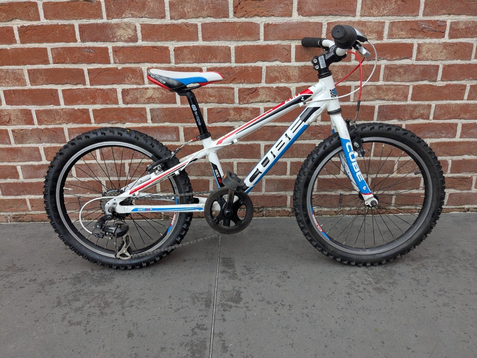 Mountainbike Cube 20 inch, Ophalen, Gebruikt, Velgrem, Versnellingen