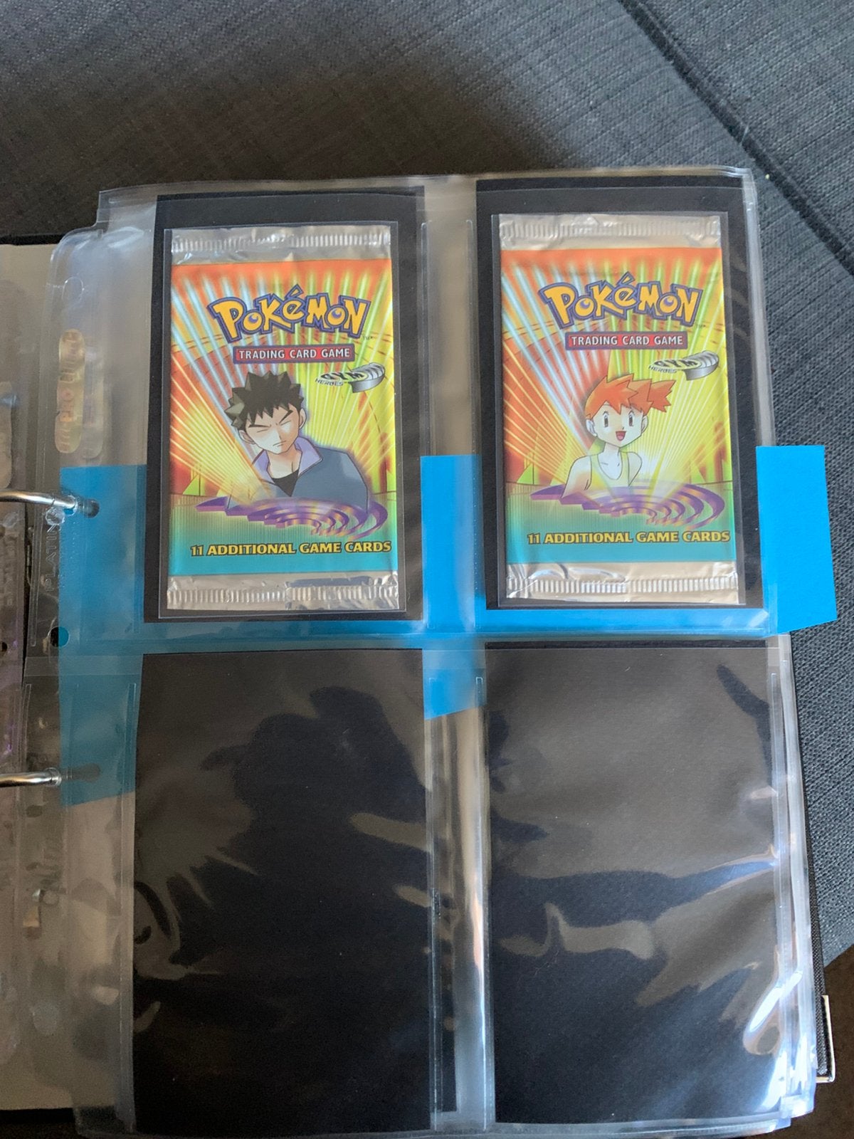 Pokemon packs (leeg) en lege bb team rocket voor verzameling, Ophalen of Verzenden, Booster, Foil
