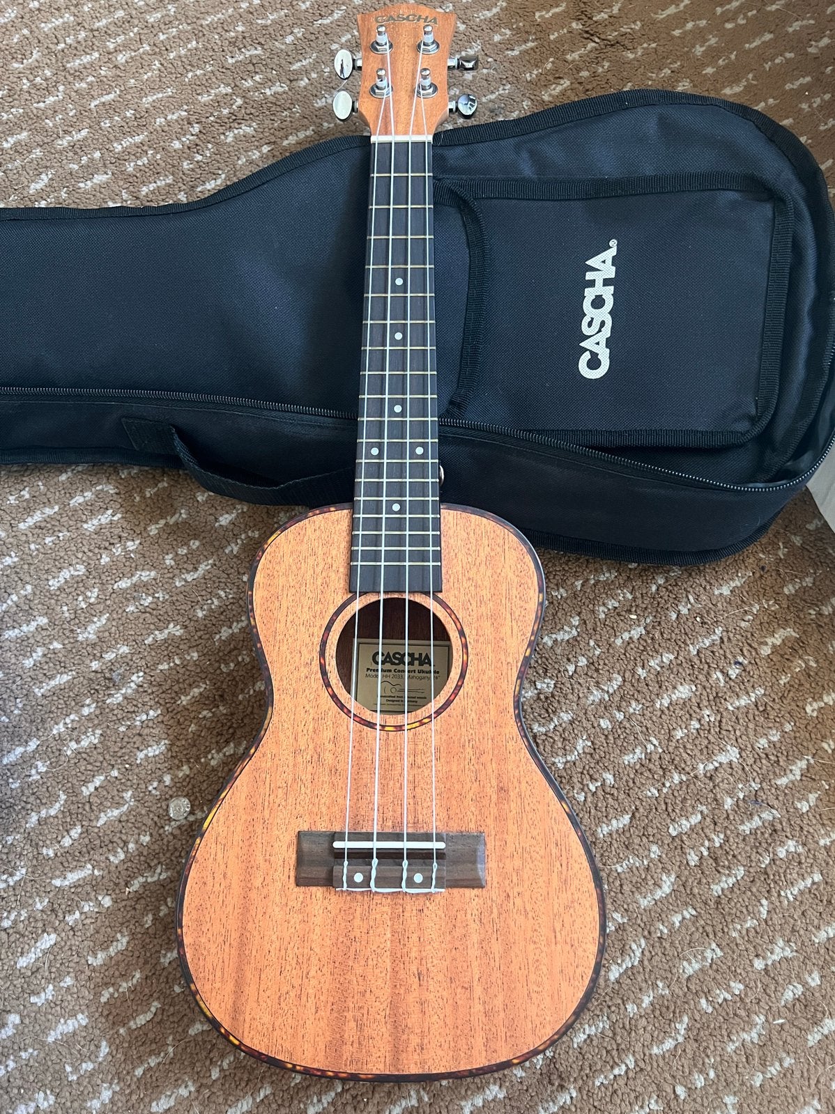 Cascha hh 2033 Ukulele, Ophalen of Verzenden, Zo goed als nieuw