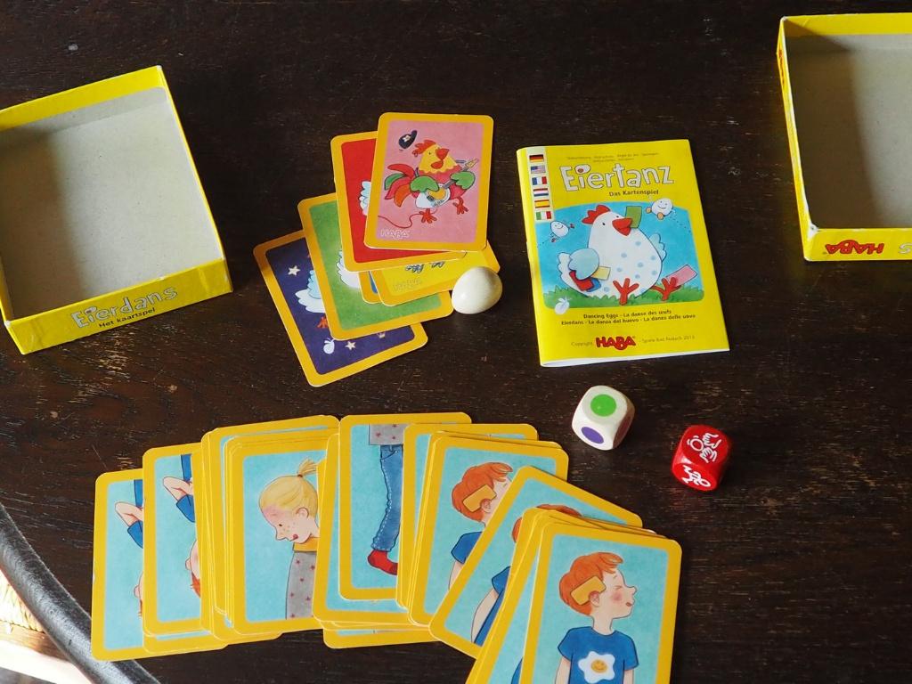 haba eierdans kaartspel, Kinderen en Baby's, Speelgoed | Educatief en Creatief, Ophalen of Verzenden