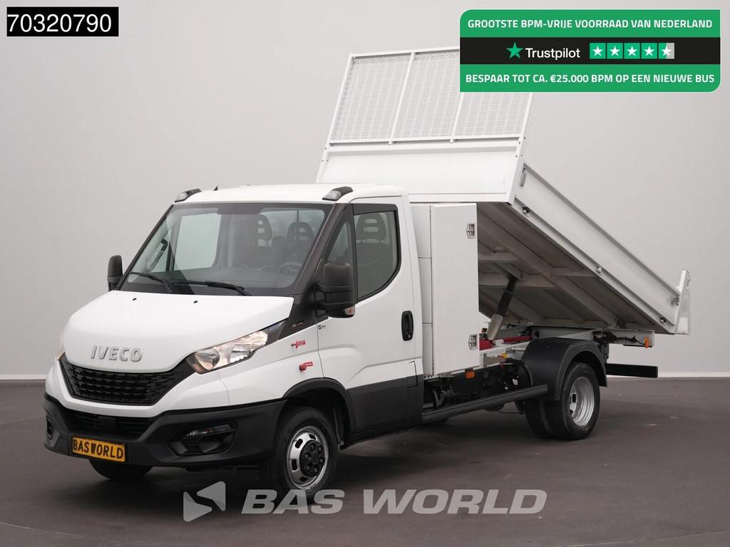 Iveco Daily 35C16 3.0L Kipper met Kist Dubbellucht 3,5t Trek, Autos, Camionnettes & Utilitaires, Entreprise, Achat, Caméra de recul