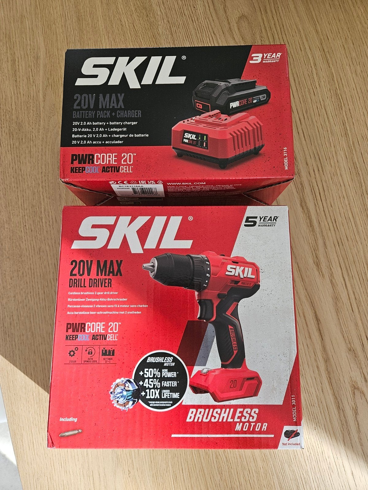 Skil boormachine met accu, nieuw in de doos, Ophalen, Boormachine