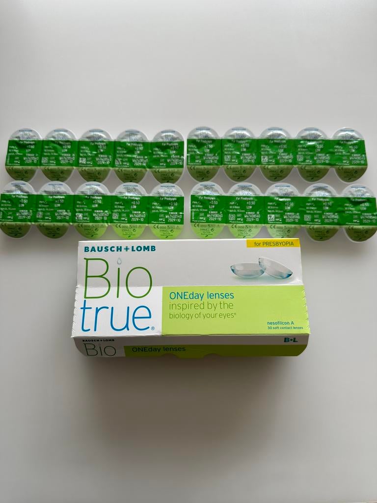 Biotrue ONEday (20 lenzen), Computers en Software, Printerbenodigdheden, Zo goed als nieuw, Ophalen of Verzenden