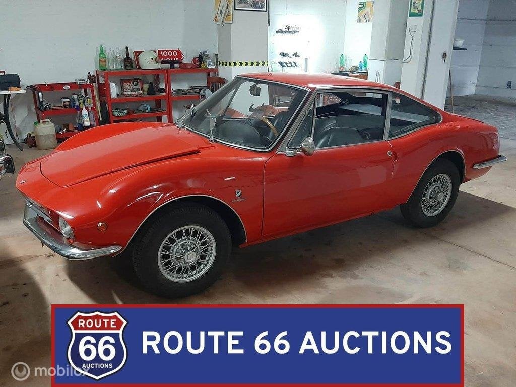 Fiat Moretti 850 Sportiva | 1969 | Route 66 Auctions, Auto's, Zwart, Bedrijf, Handgeschakeld, Overige carrosserie