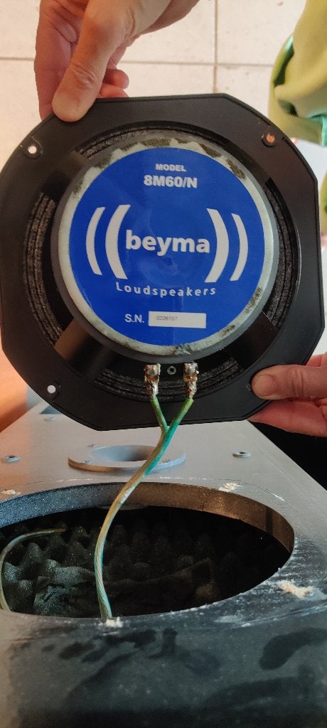 Zelfbouw triphonic set — Beyma + Davis, Audio, Tv en Foto, Luidsprekerboxen, Stereo speakers, Gebruikt, 60 tot 120 watt, Ophalen